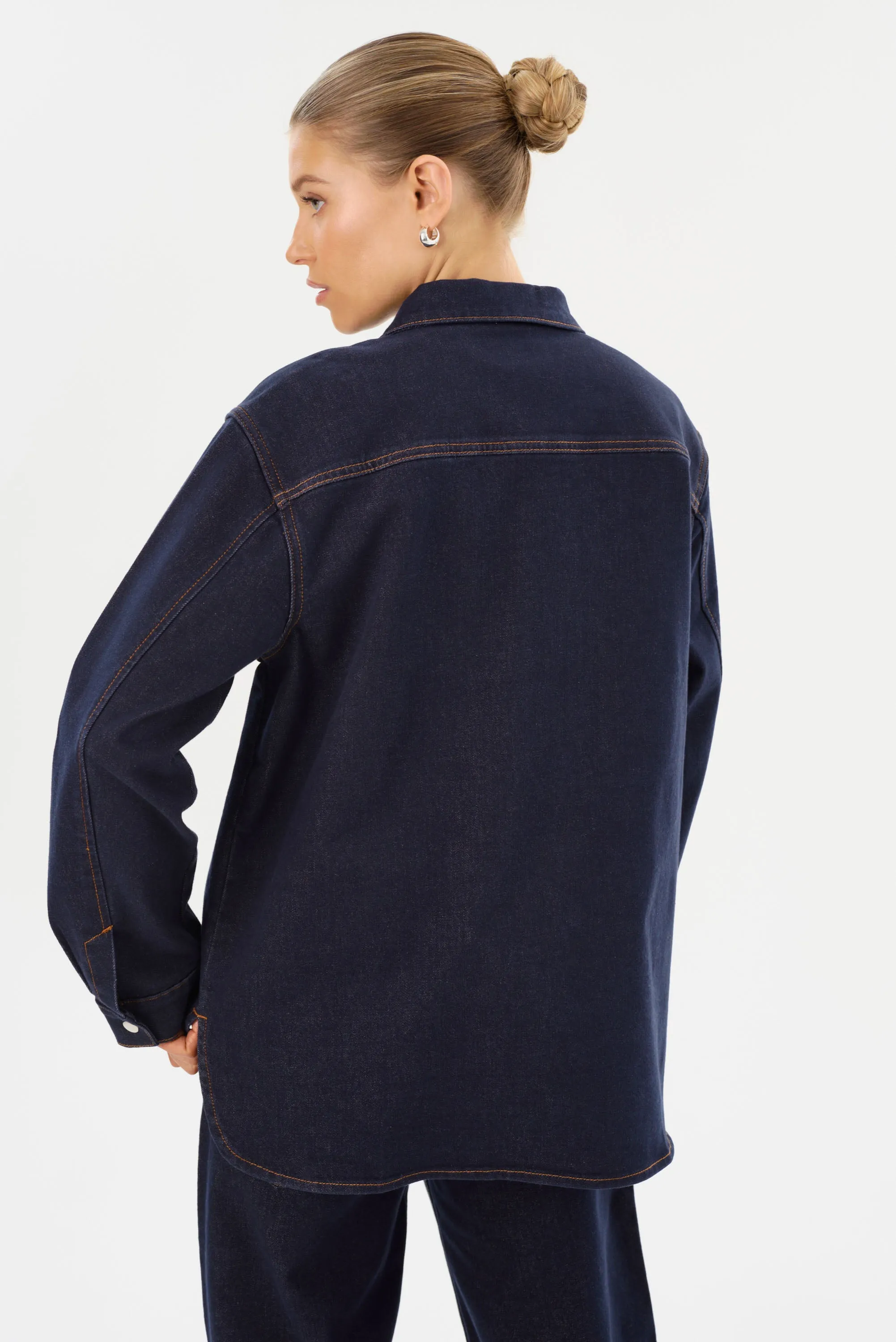 HAYA D | Denim Shacket