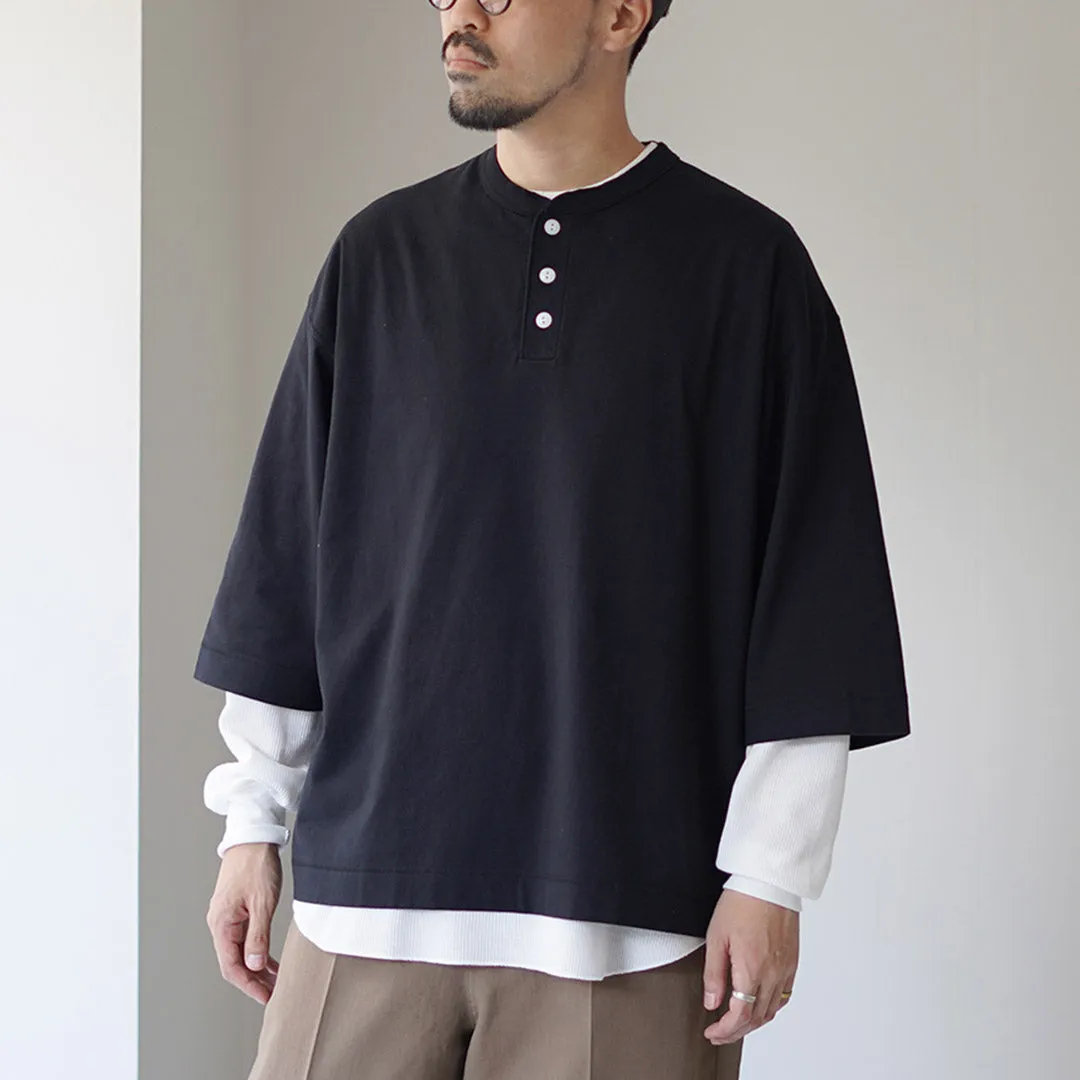 HEALTHKNIT / 2 Pack T-Shirt 7/10 Sleeve   Long Sleeve Waffle