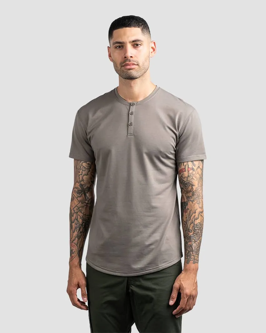 Henley Drop-Cut: LUX <!-- Size M -->