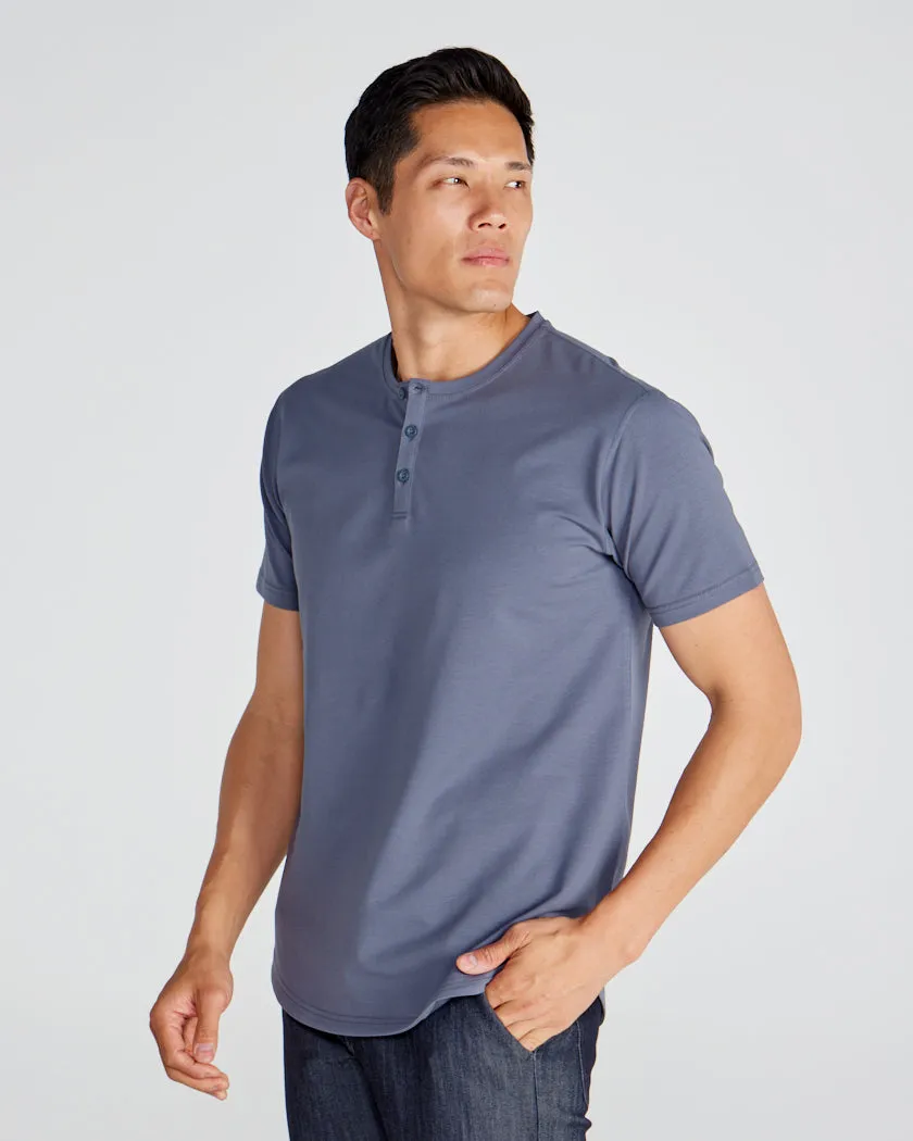 Henley Drop-Cut: LUX <!-- Size M -->