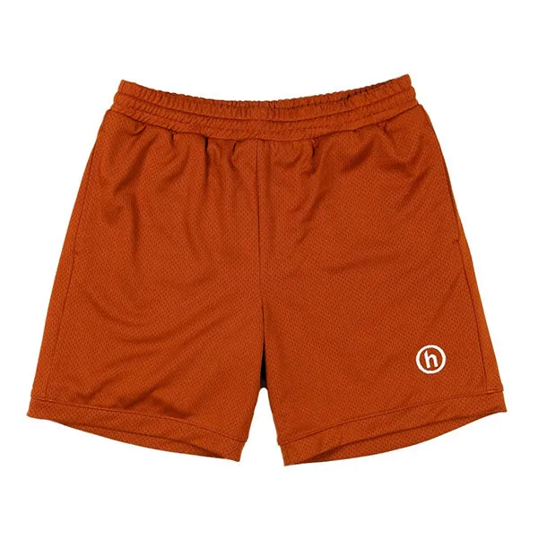 Hidden NY Mesh Burnt Orange Green Shorts