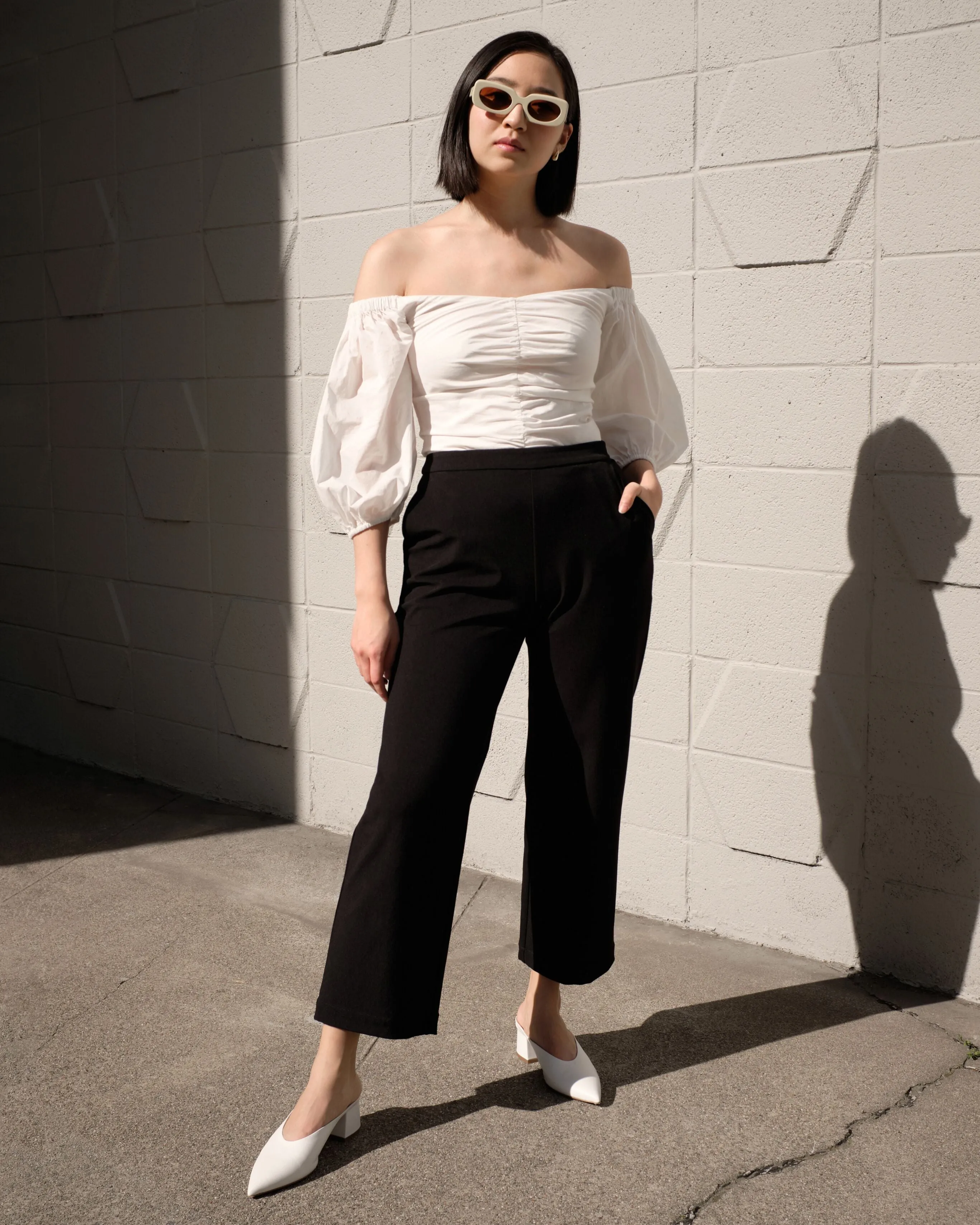 Jacqueline High-Waisted Culottes