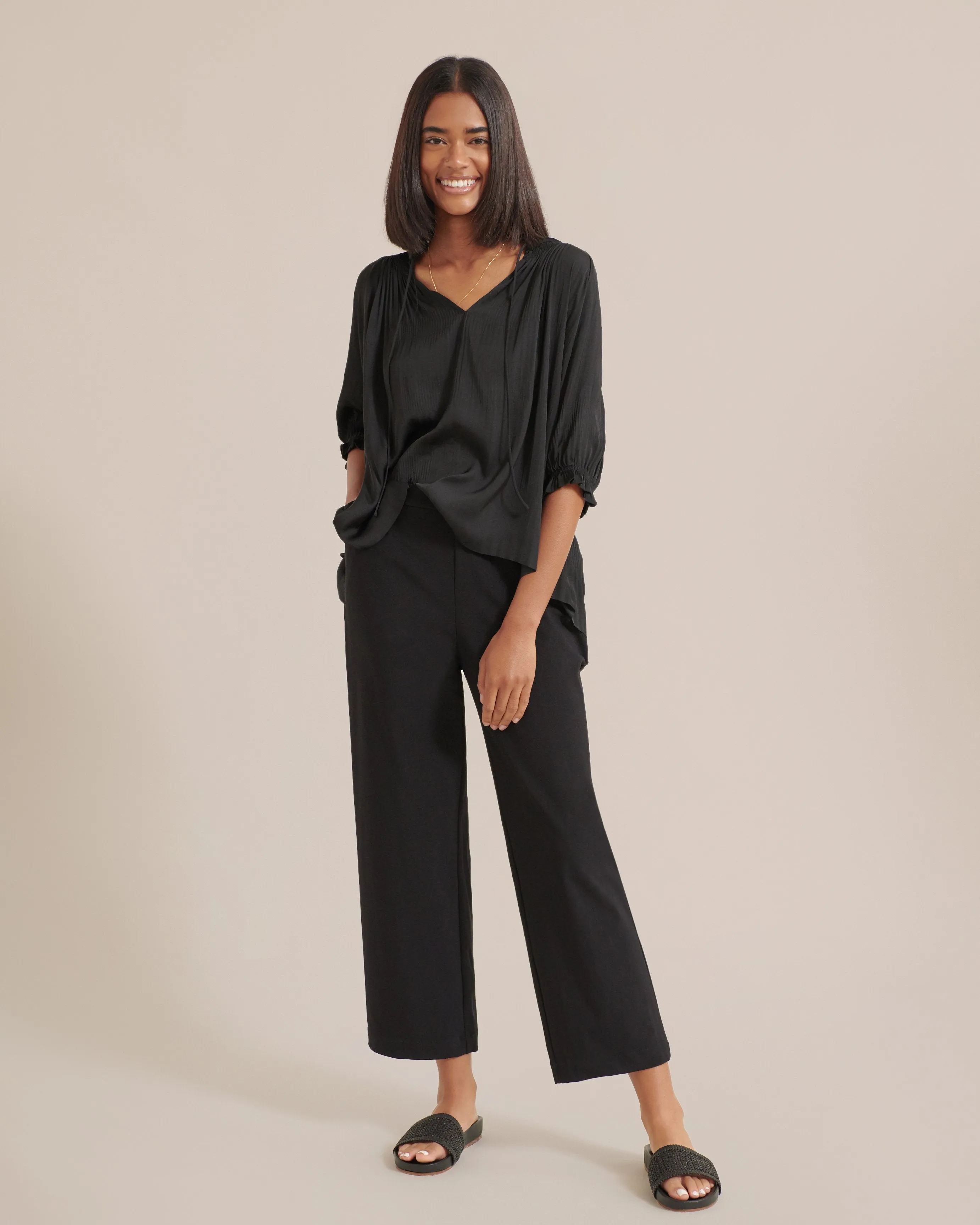 Jacqueline High-Waisted Culottes