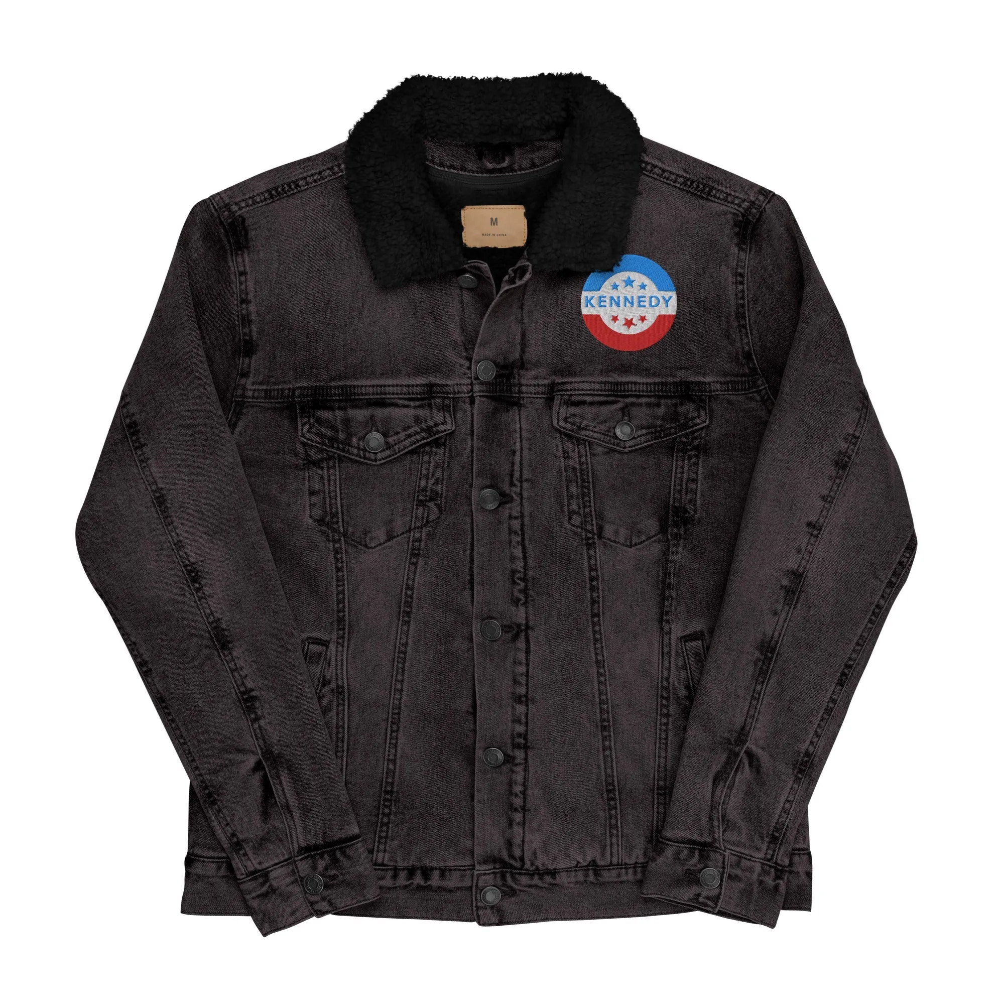 Kennedy For President Warm Denim Jacket