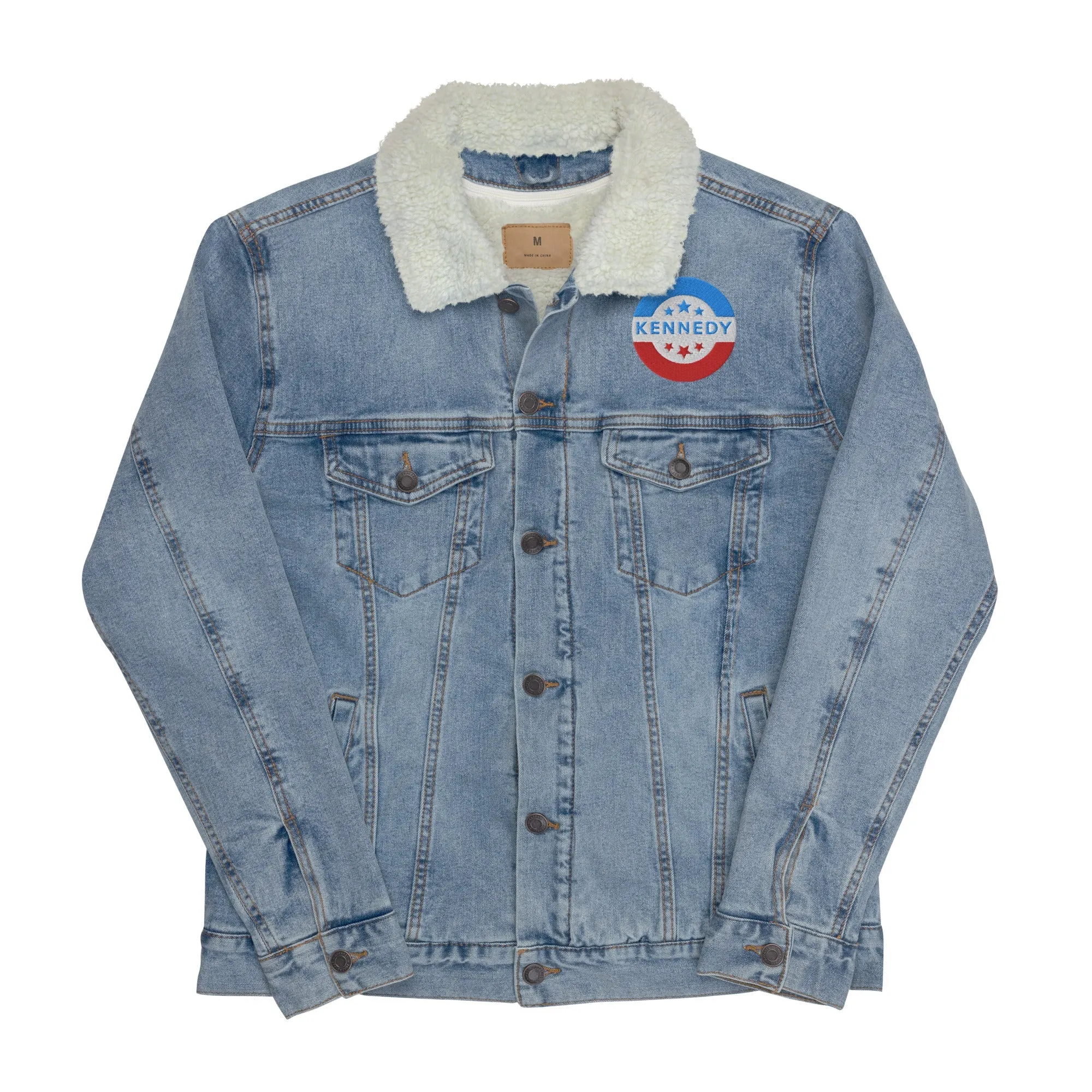 Kennedy For President Warm Denim Jacket