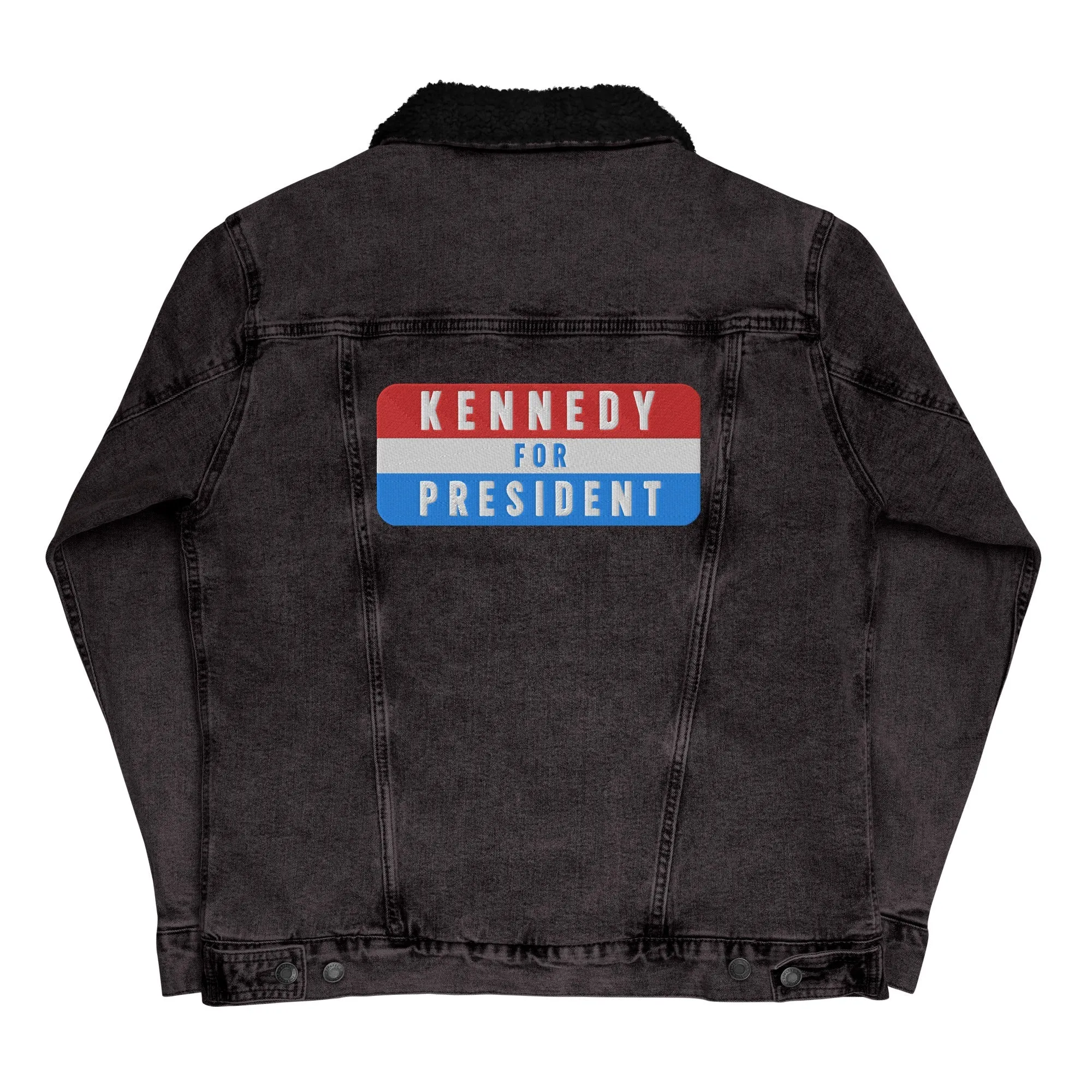 Kennedy For President Warm Denim Jacket