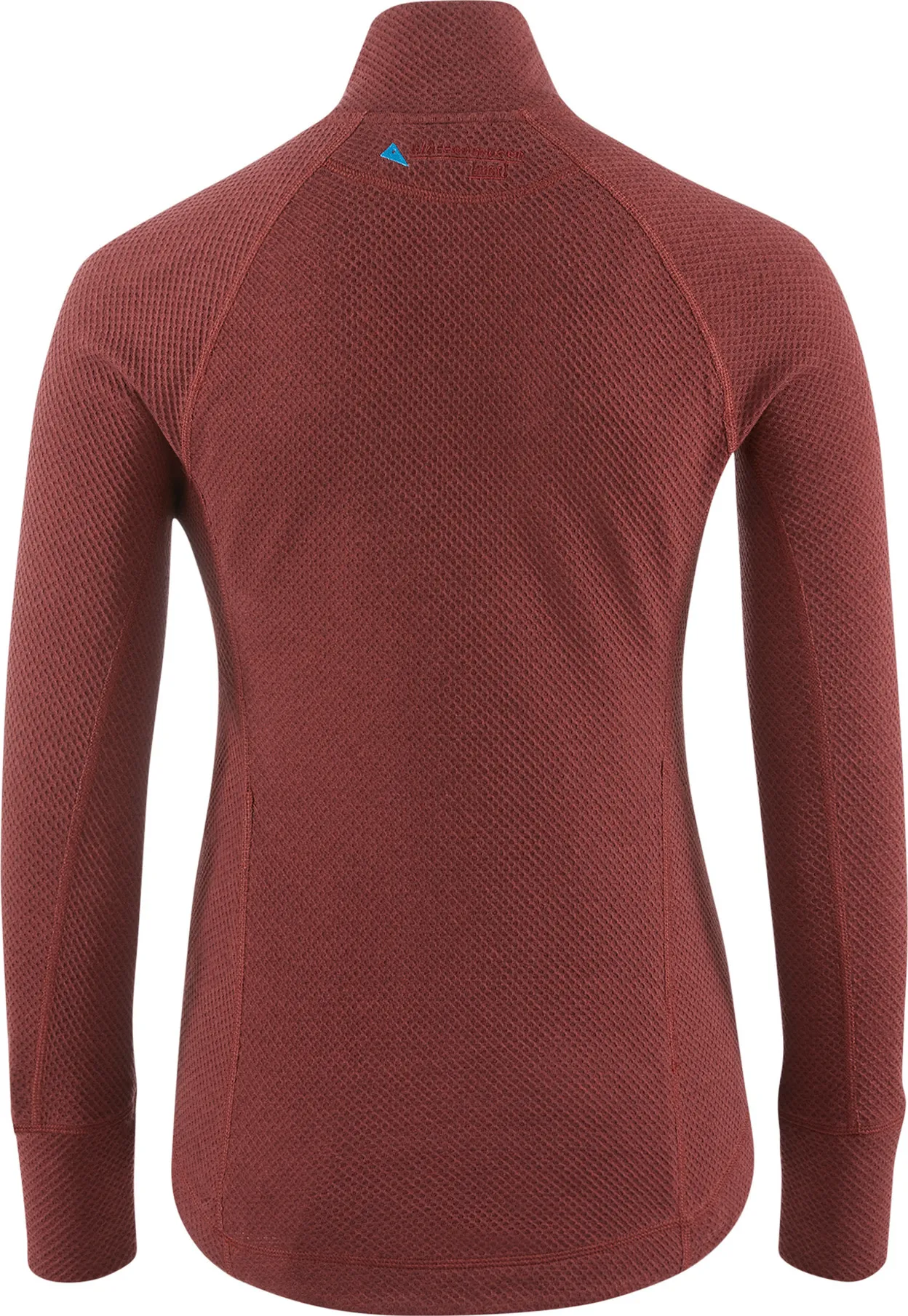 Klättermusen Women&#x27;s Huge Half Zip Sweater Madder Red | Buy Klättermusen Women&#x27;s Huge Half Zip Sweater Madder Red here | Outnorth