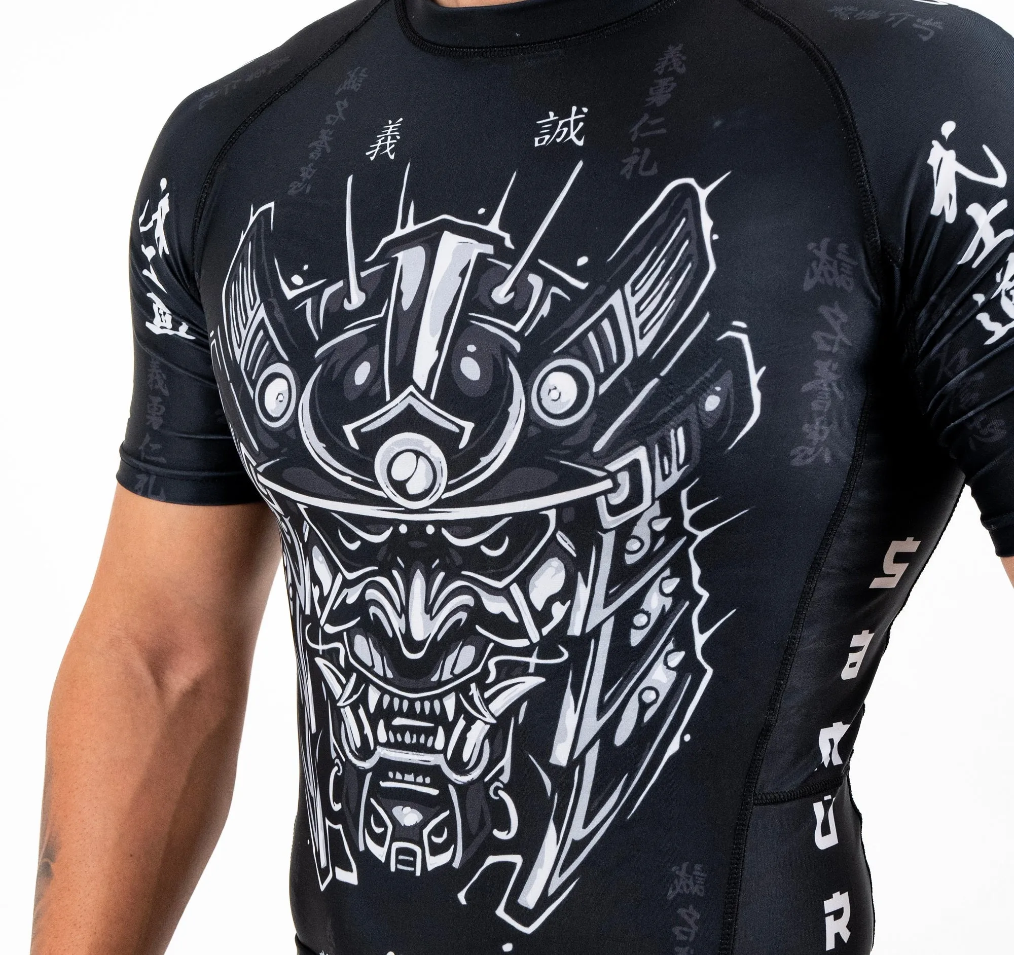 Knockout Samurai Rashguard - Short Sleeve