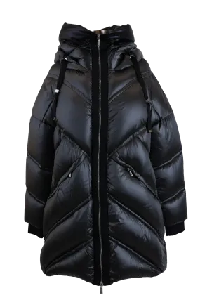 Long Down Filled Parka Coat