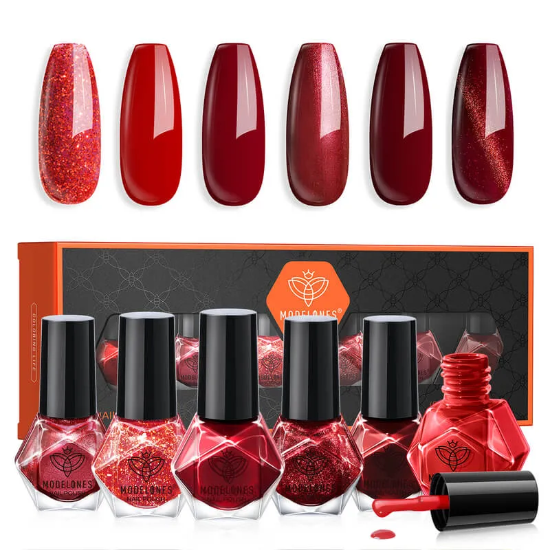 Loving You - 6 Colors Nail Polish Set 5ml