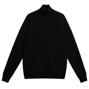 Lyd Merino Turtleneck Sweater Black - AW23