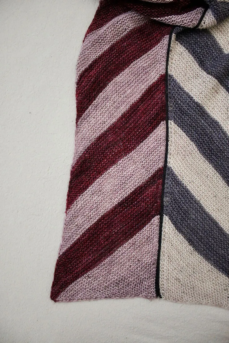 Madelinetosh Tosh Patterns - Chevron Scarf