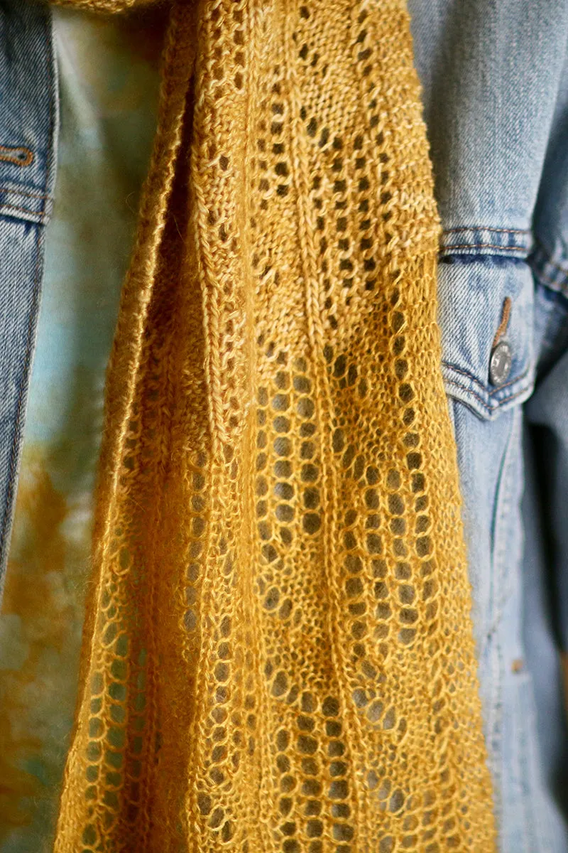 Madelinetosh Tosh Patterns - Fireside Scarf - PDF Download