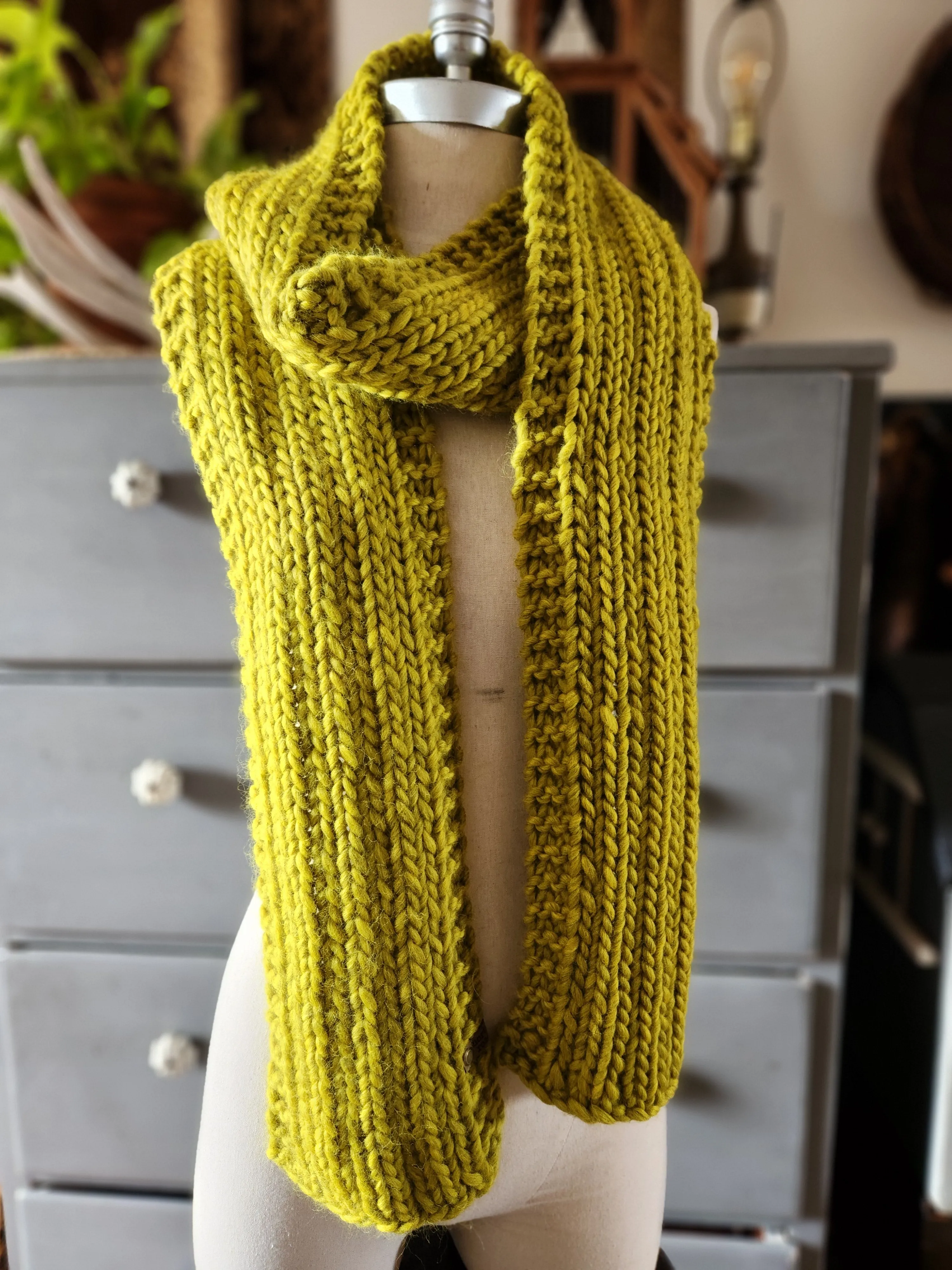 Maple Hill Scarf Knitting Pattern