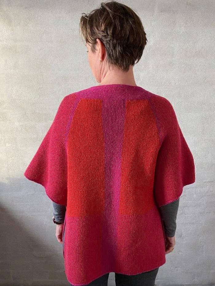 Mariager vest by Hanne Falkenberg, No 20 knitting kit