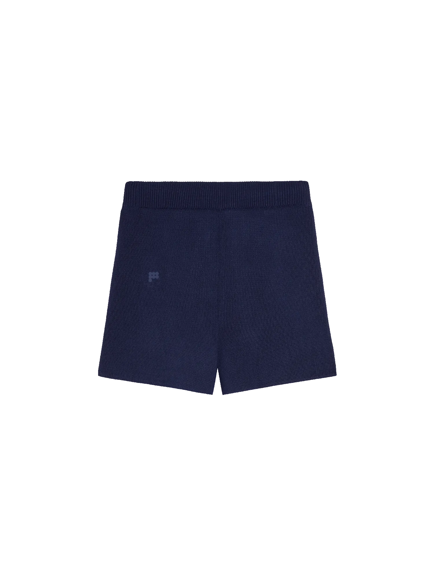 Mens Archive Knit Shorts—navy blue