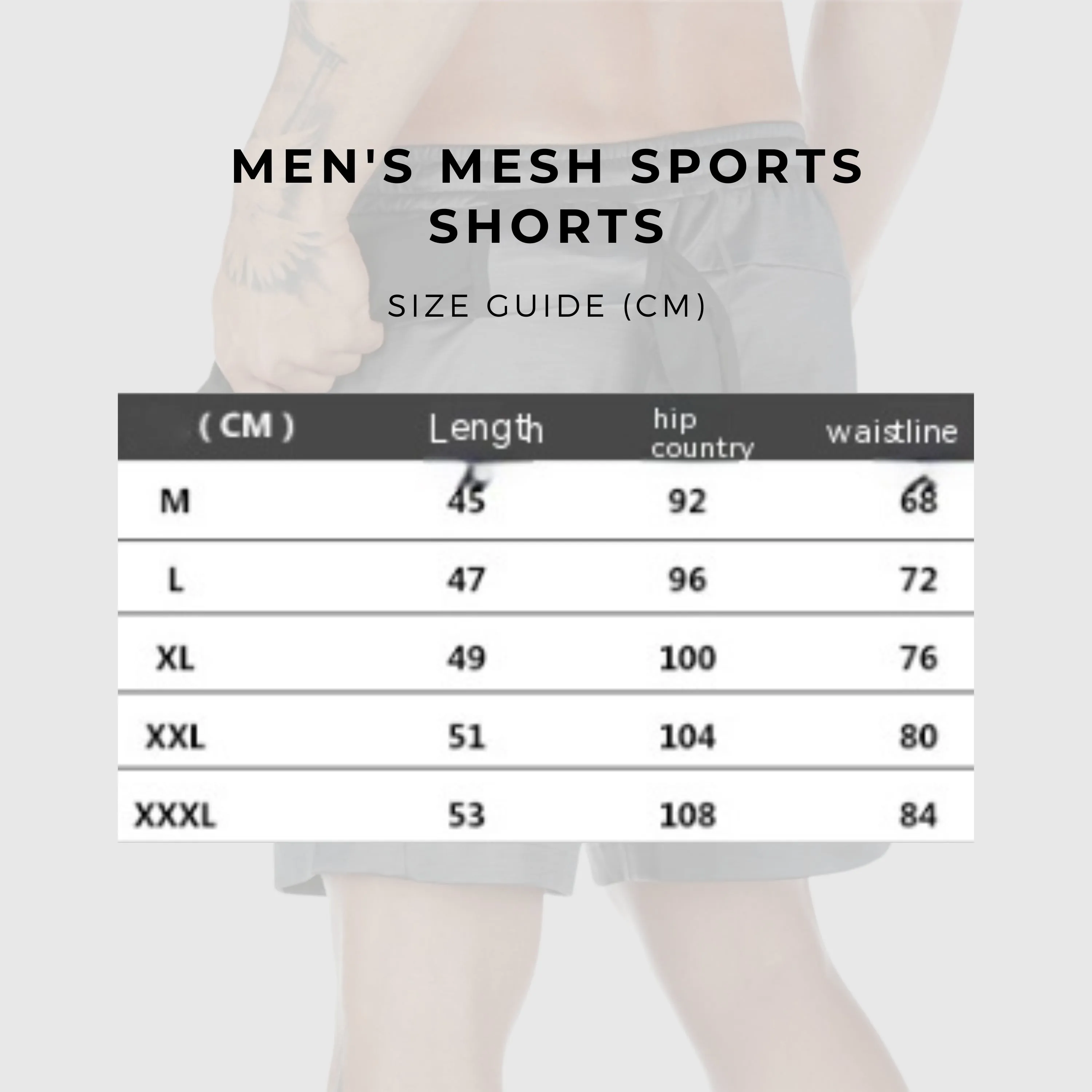 Men's Mesh Sports Shorts