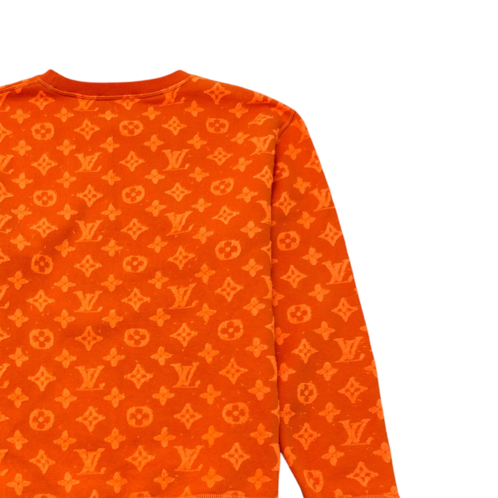 Men's Monogram Jumper Orange Size L