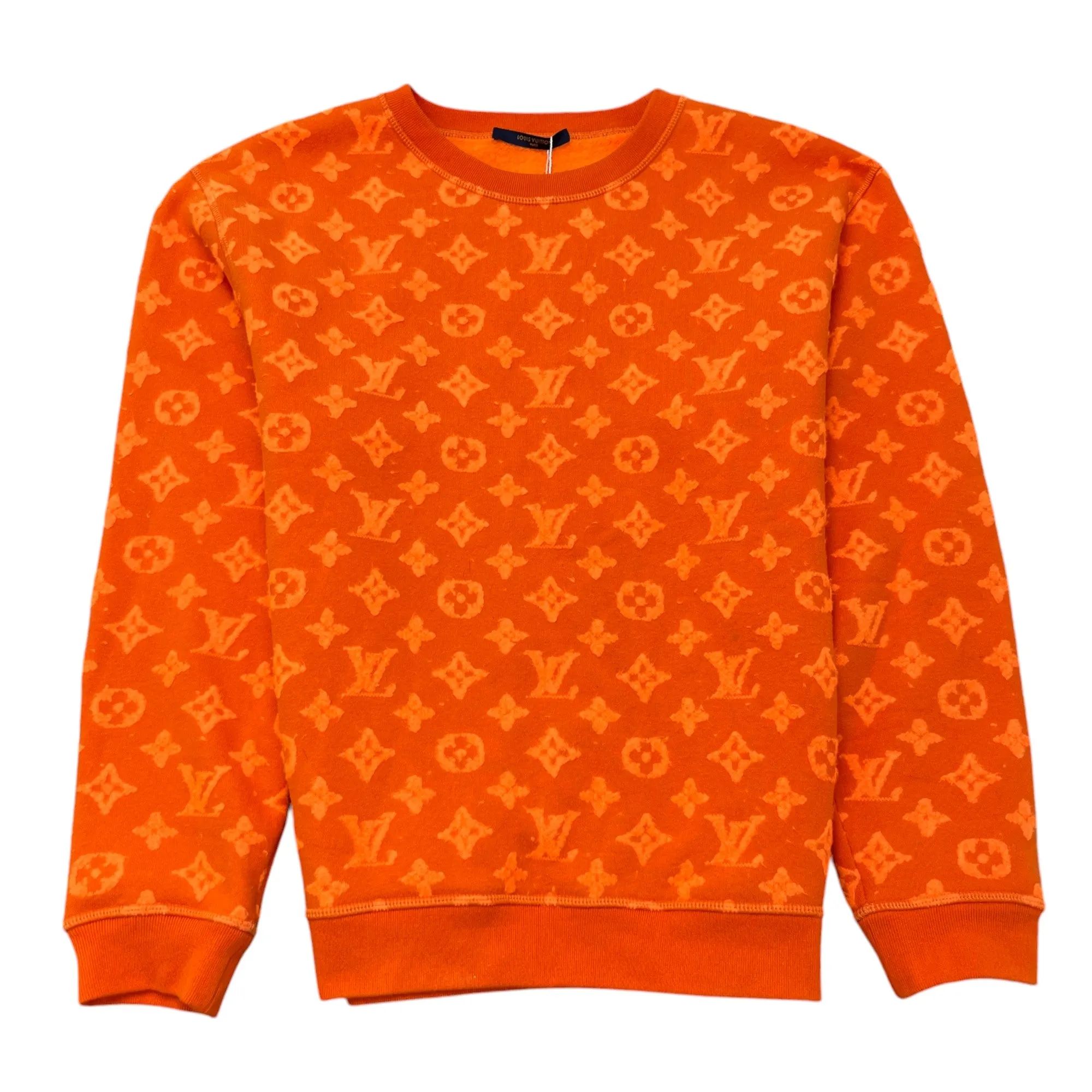 Men's Monogram Jumper Orange Size L