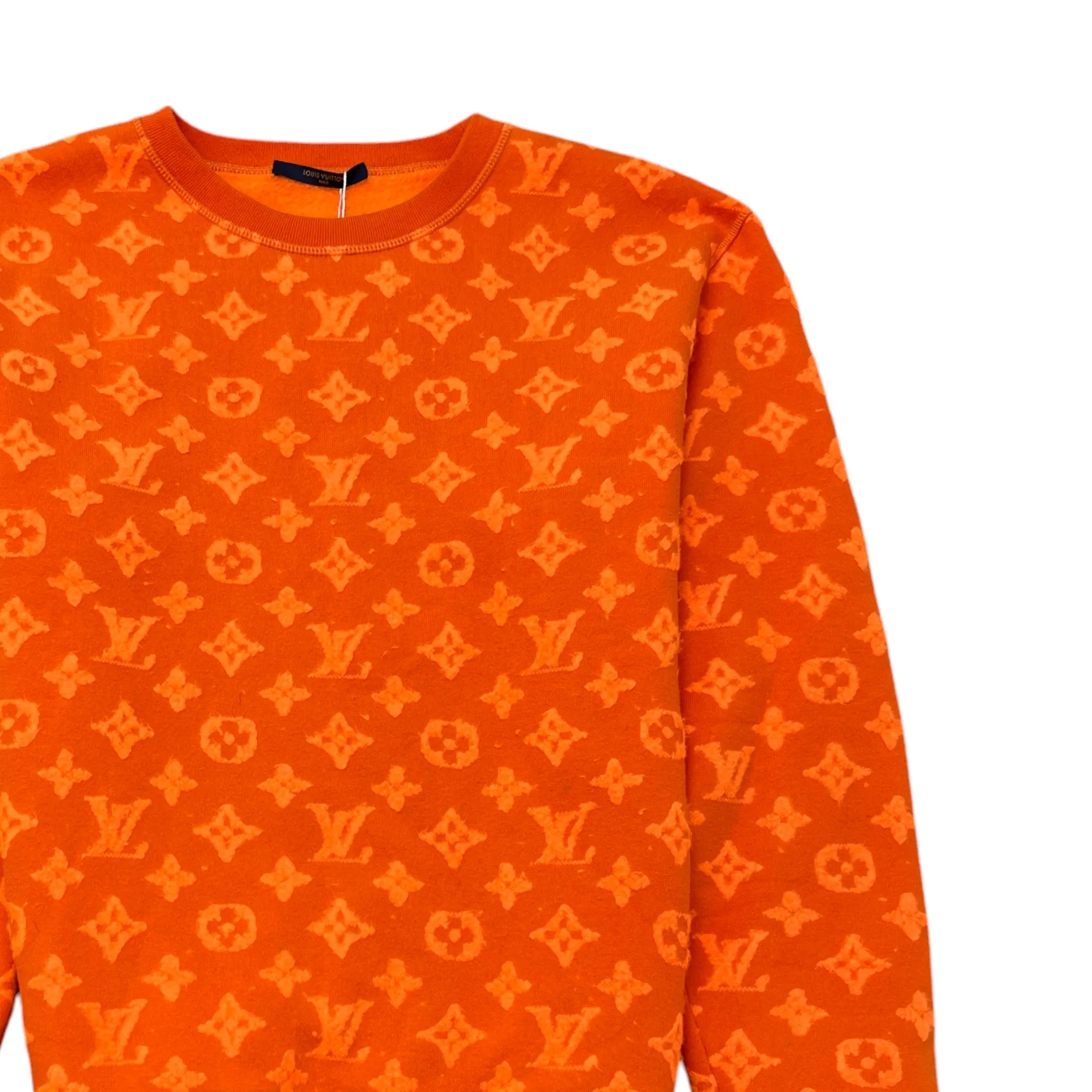 Men's Monogram Jumper Orange Size L