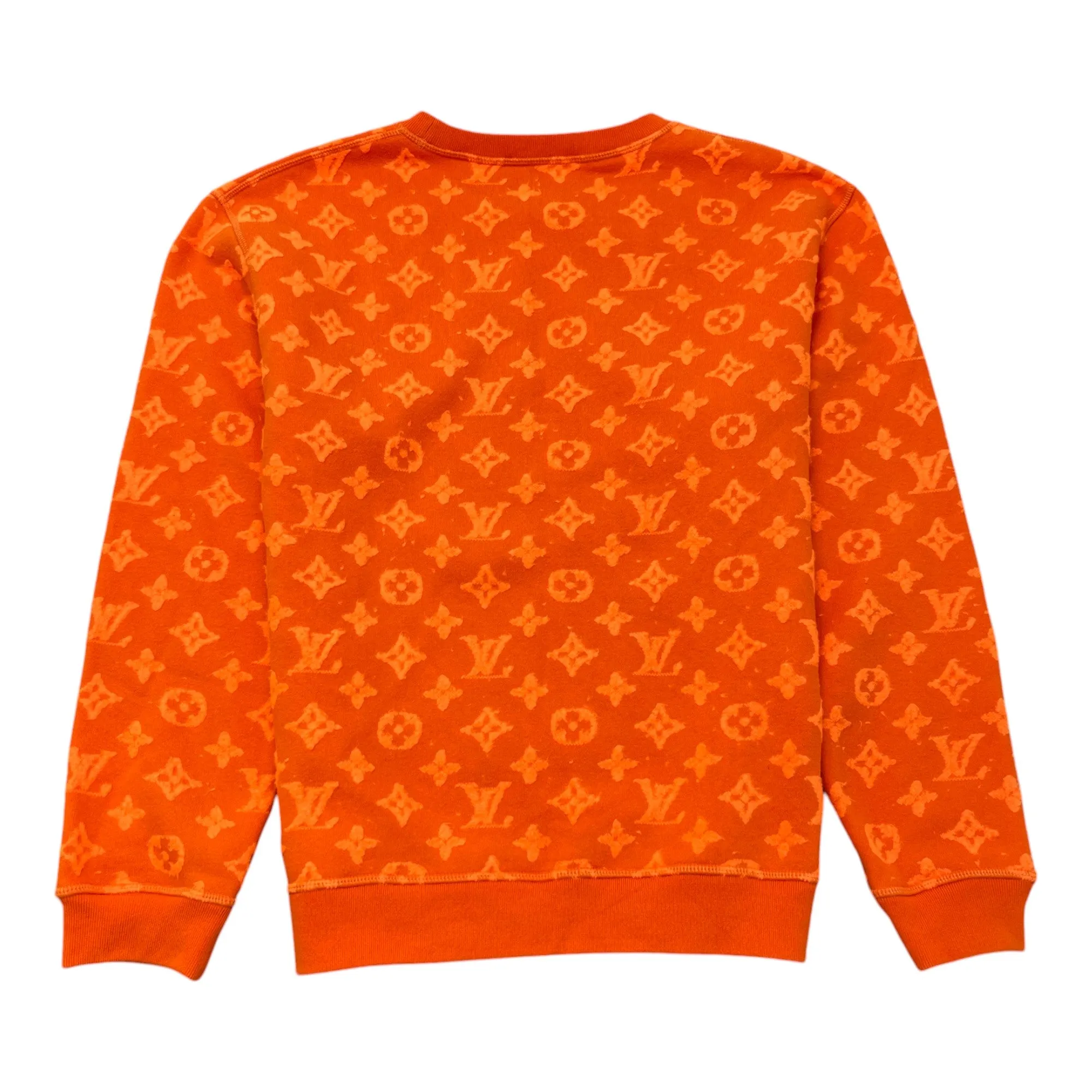 Men's Monogram Jumper Orange Size L