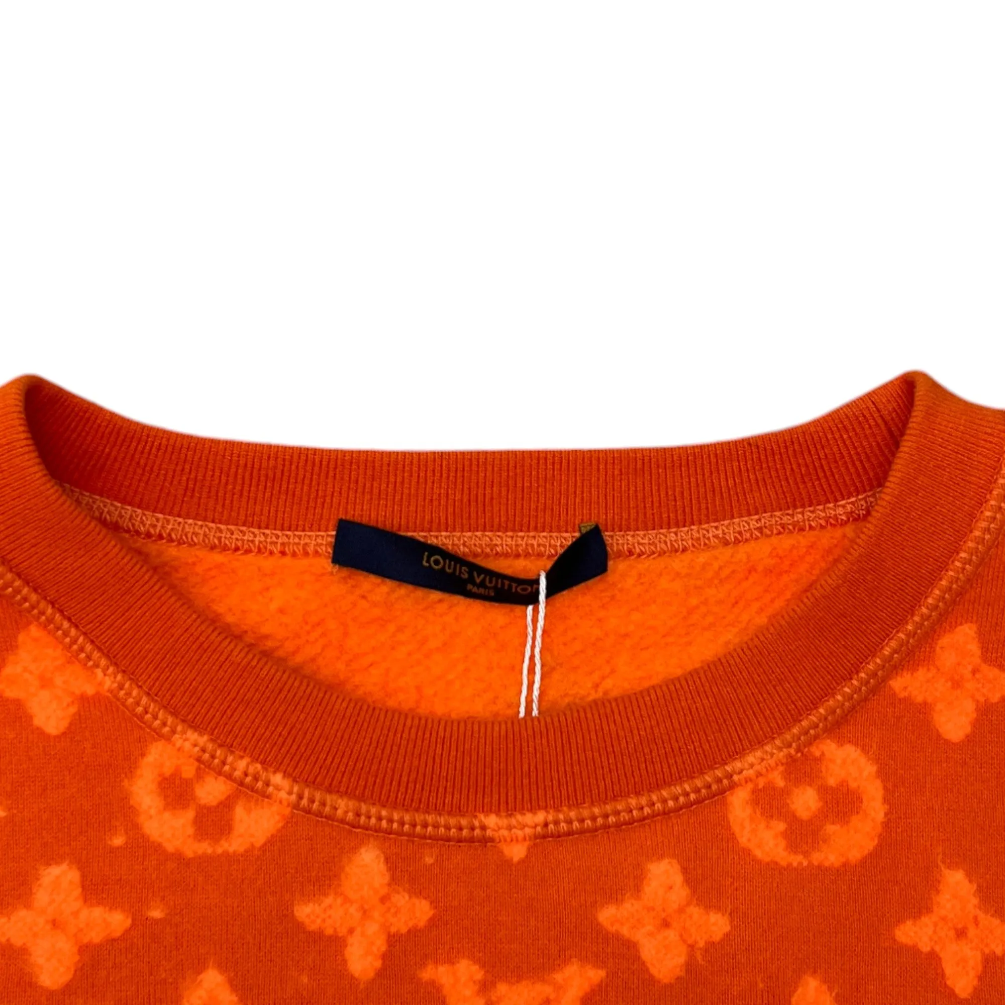 Men's Monogram Jumper Orange Size L