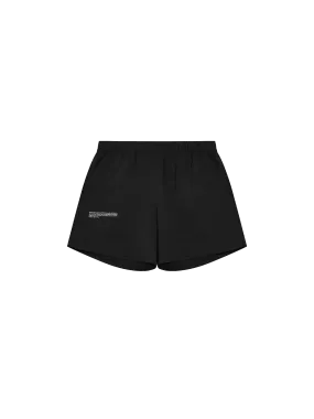 Mens Organic Cotton Pajama Loose Shorts with C-FIBER™—black