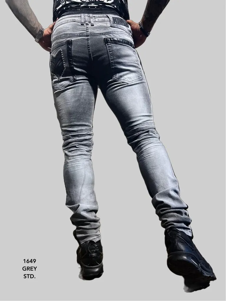 Men’s slim Jeans #1649 Kingz