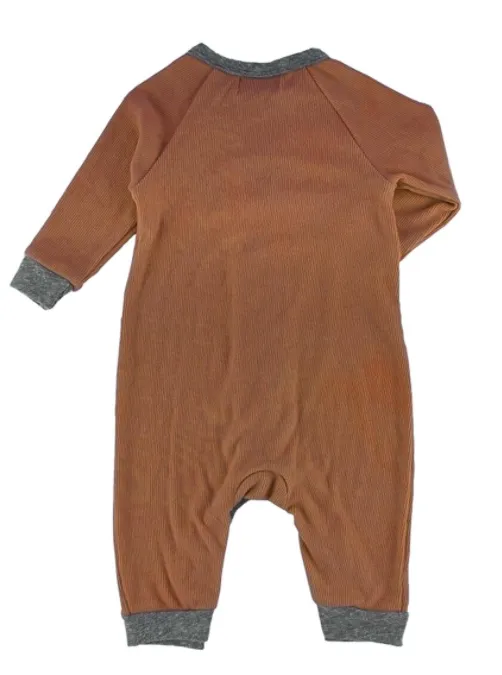 Miki Miette - Bobbie Romper in Cinnamon