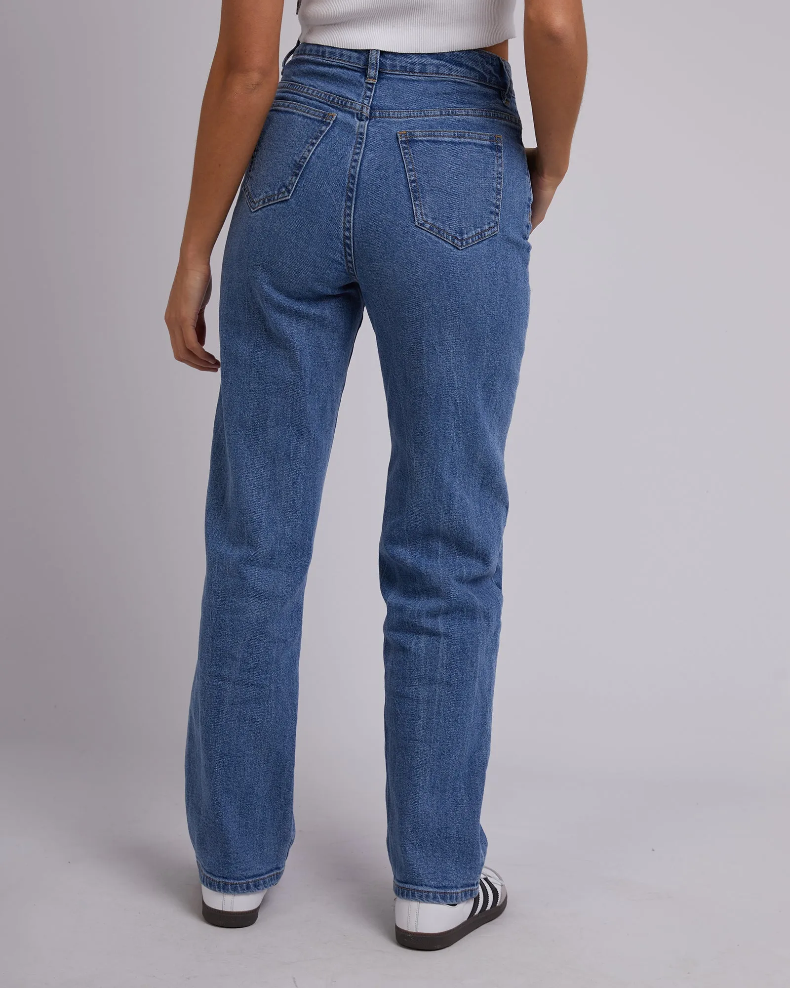 Mila Comfort Straight Jean Blue