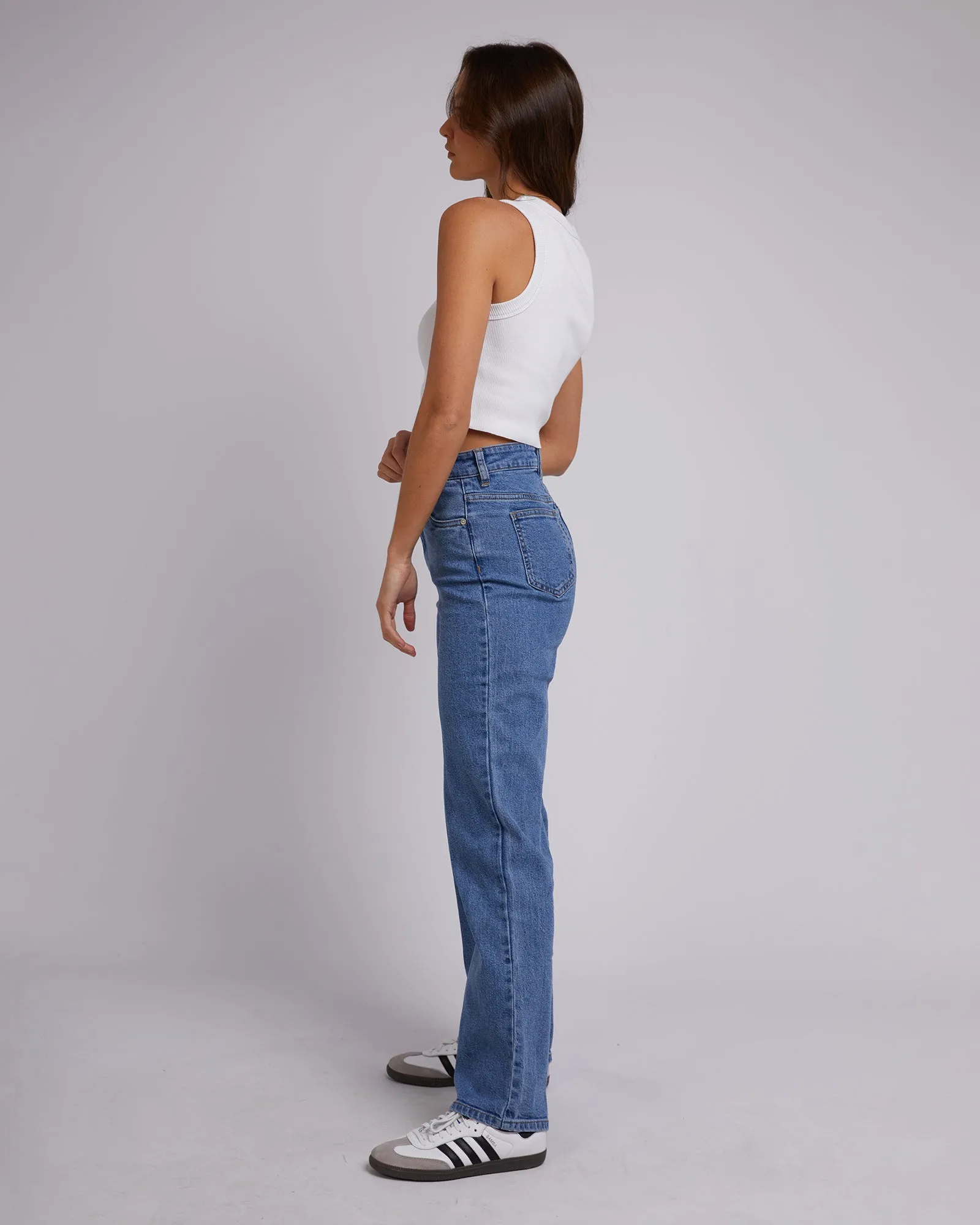 Mila Comfort Straight Jean Blue