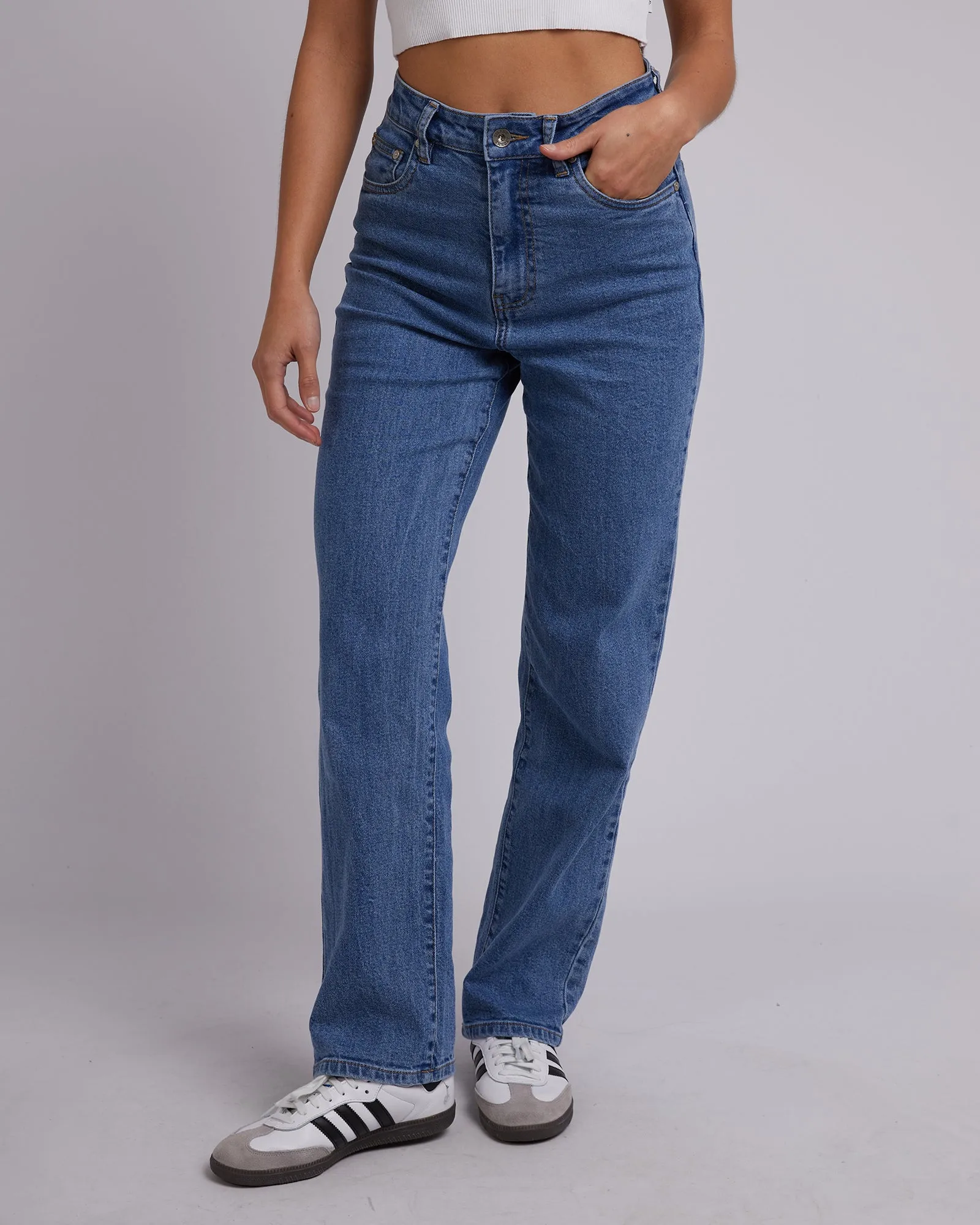 Mila Comfort Straight Jean Blue