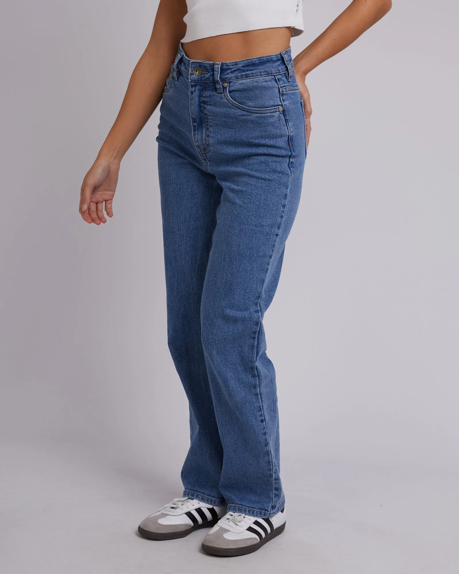 Mila Comfort Straight Jean Blue