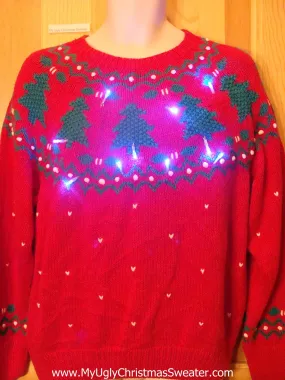 Need to Buy Christmas Sweaters? Nordic Two Sided Light Up Sweater