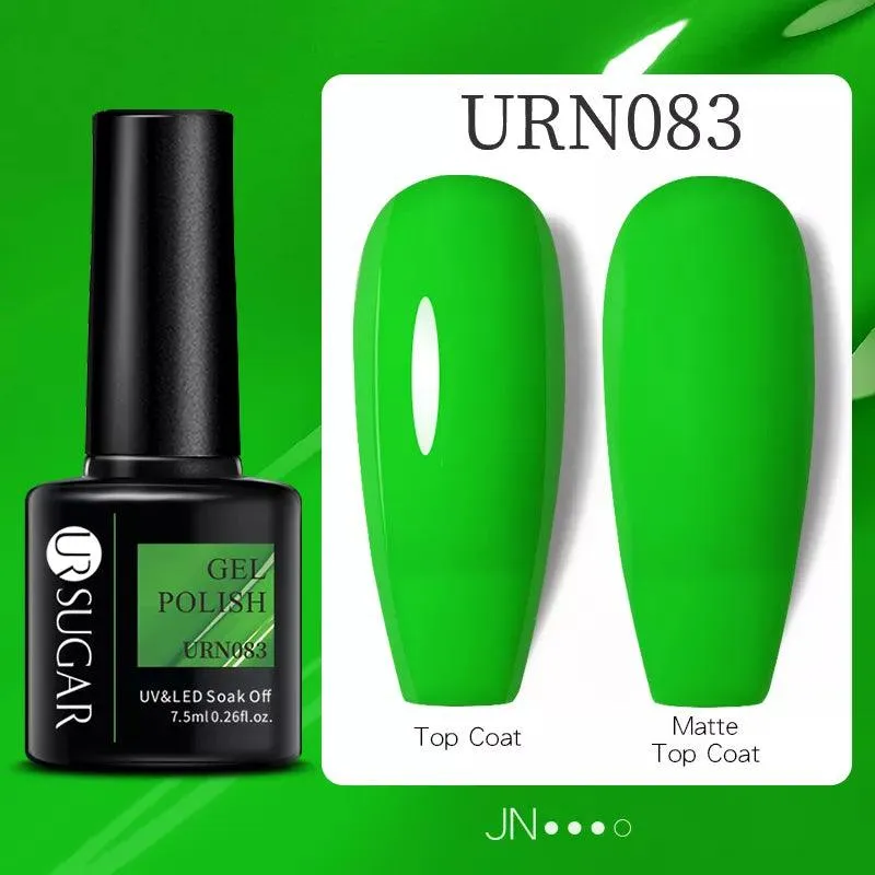 Neon Spark Gel Nail Polish: Vibrant Glow-in-Dark Art Kit