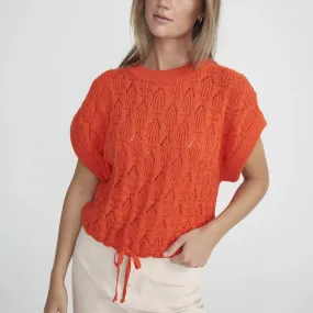 Nettan Vest - Flame Orange