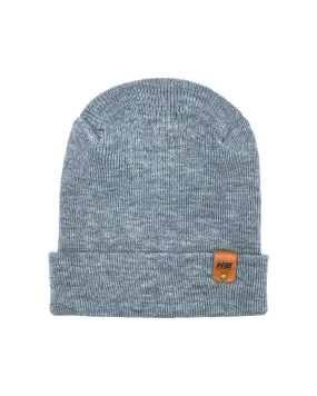 NEW HAAKWEAR Theta-Stitch Cuffed Beanie - Designed and Made in USA (Patent Pending Design) - Koala Gray