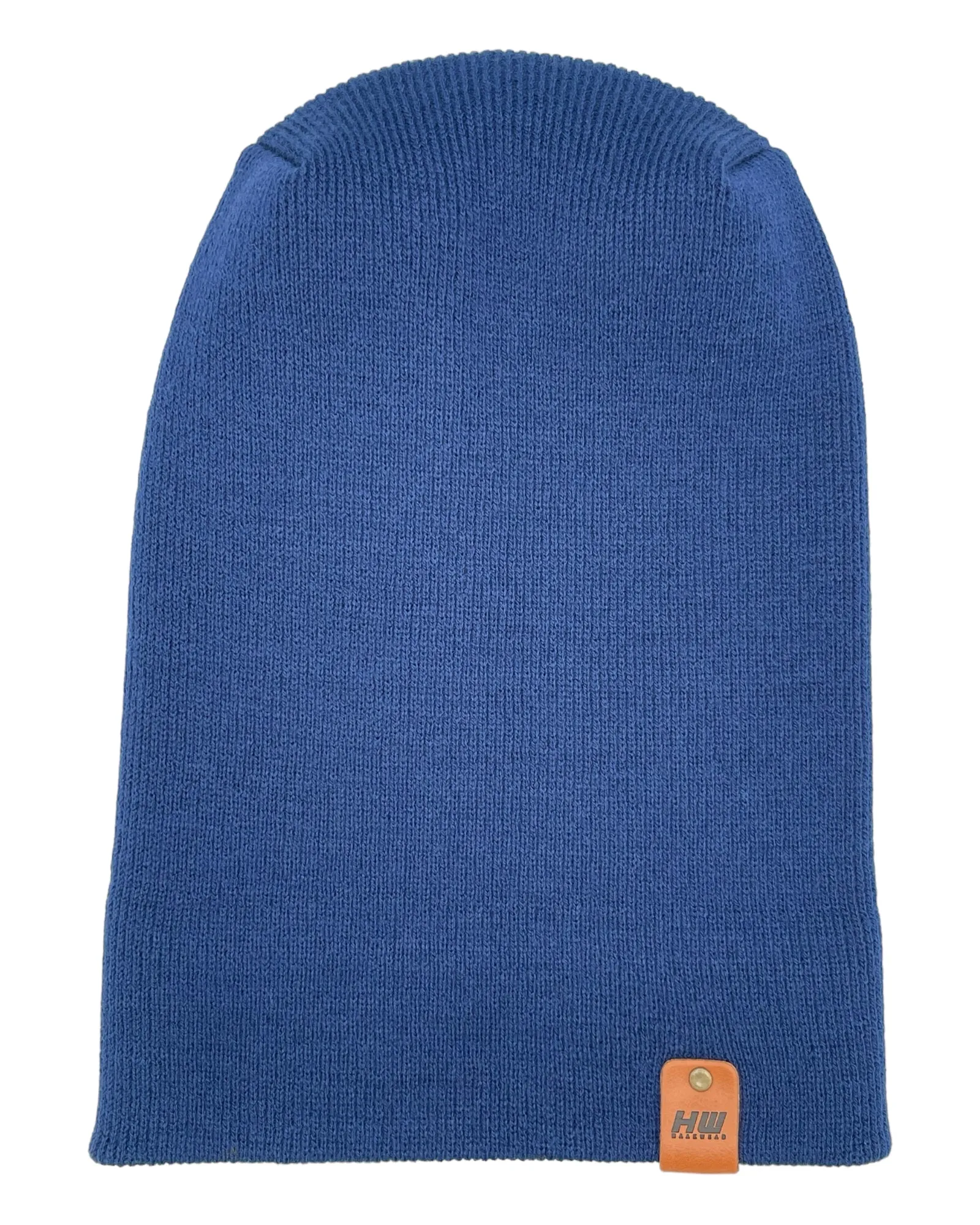 NEW HAAKWEAR Theta-Stitch Cuffed Beanie - Designed and Made in USA (Patent Pending Design) -  Sapphire Blue