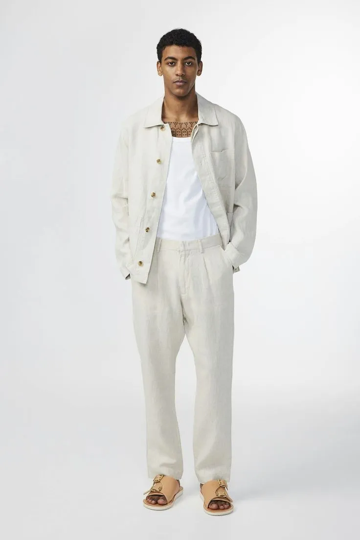 NN07 Bill Trouser in Oat