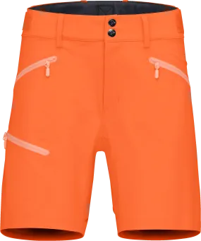 Norrøna  Women&#x27;s Falketind Flex1 Shorts Orange Alert | Buy Norrøna  Women&#x27;s Falketind Flex1 Shorts Orange Alert here | Outnorth