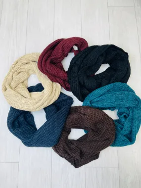 On the Road Again Infinity Scarf- Multiple Colors!