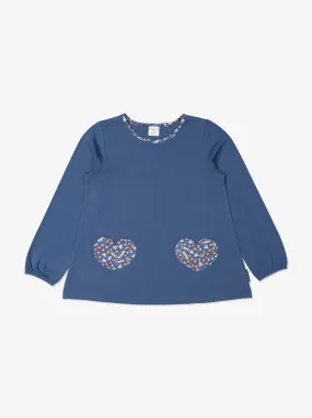 Organic Cotton Kids Floral Top