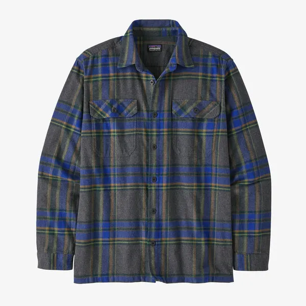 Patagonia MW Fjord Flannel Shirt - Edge Black