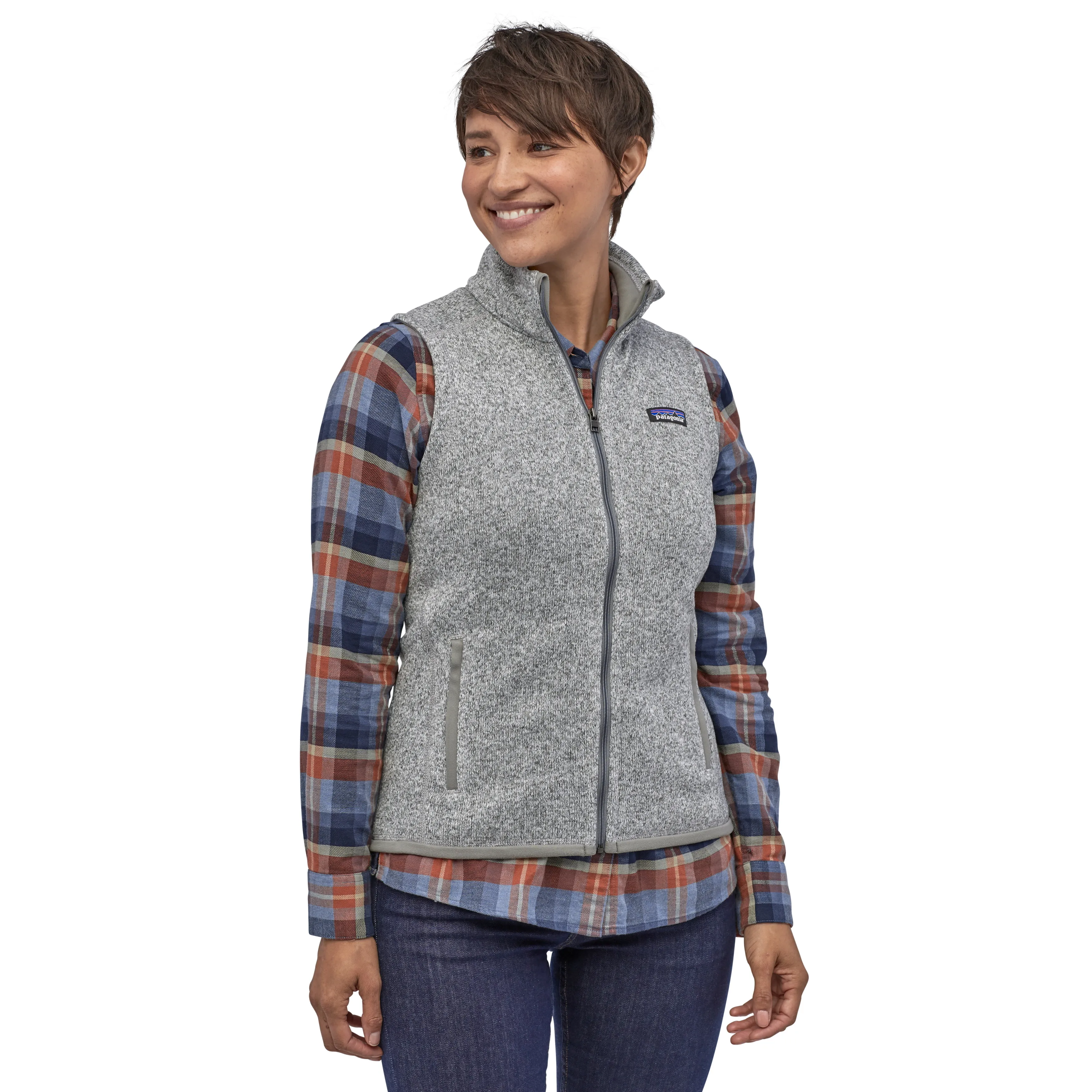 Patagonia Women&#x27;s Better Sweater Vest Birch White | Buy Patagonia Women&#x27;s Better Sweater Vest Birch White here | Outnorth