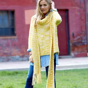 Patons Knit Meridian Scarf