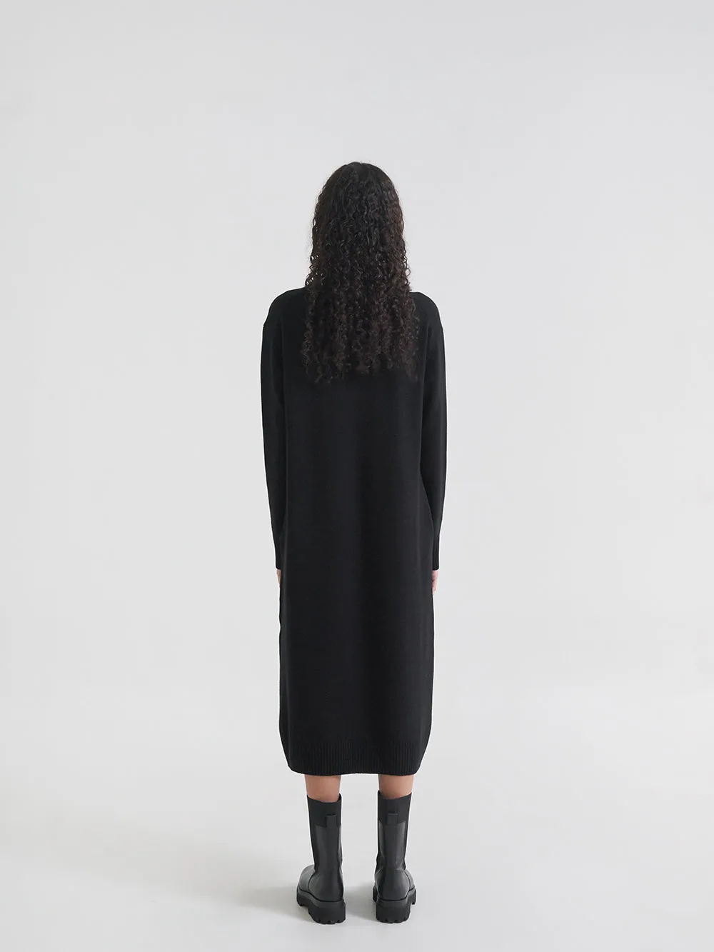 PAUL KNIT DRESS (BLACK)