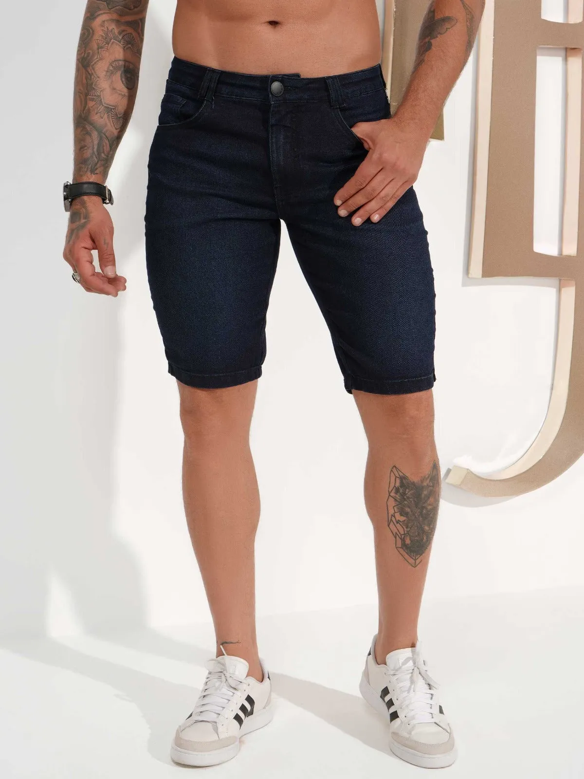 Pit Bull Jeans Men's Jeans Shorts 63046