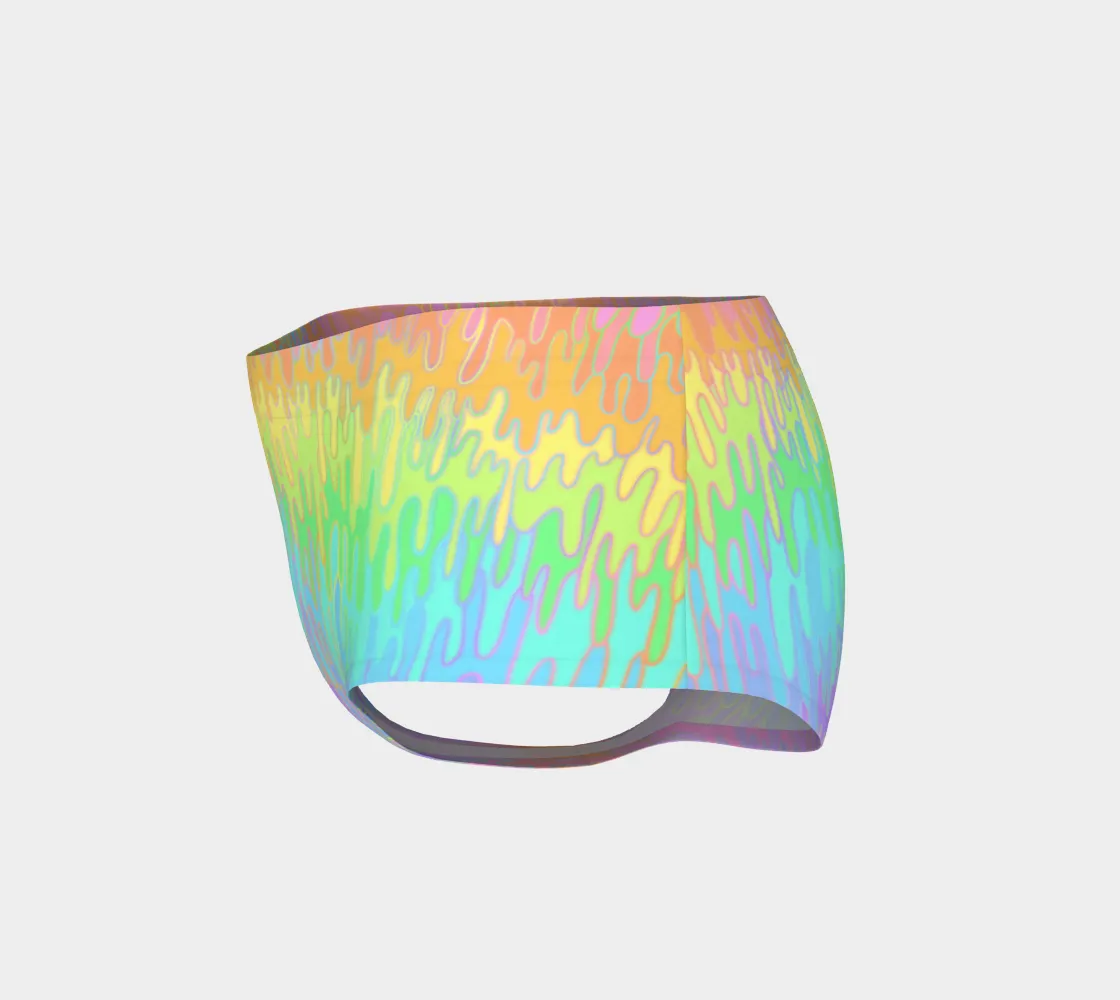 Rainbow Melt Booty Short