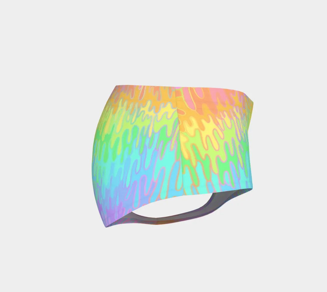 Rainbow Melt Booty Short