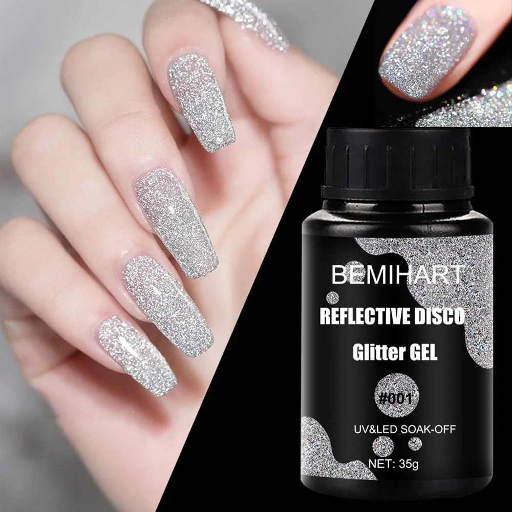 Reflective Disco Glitter Gel 35g - Diamond Sparkle